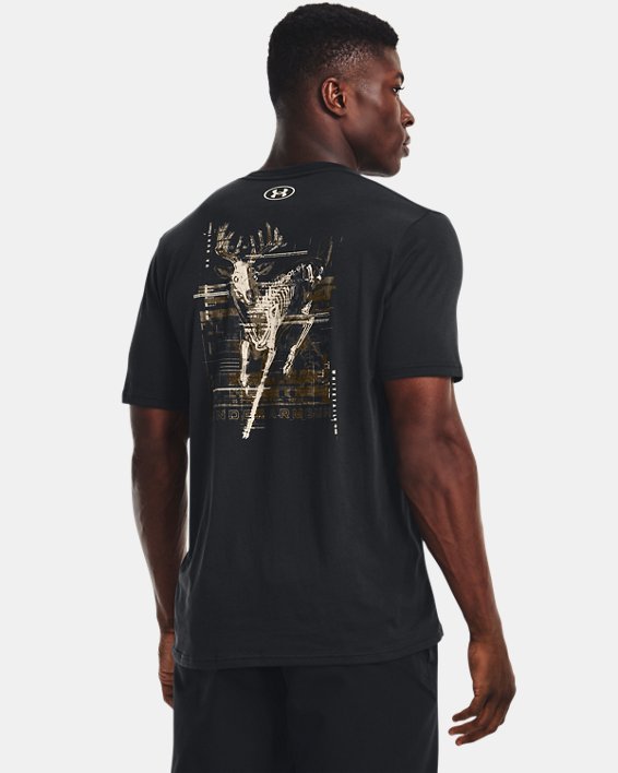 Men's UA Whitetail Skullmatic T-Shirt, Black, pdpMainDesktop image number 0